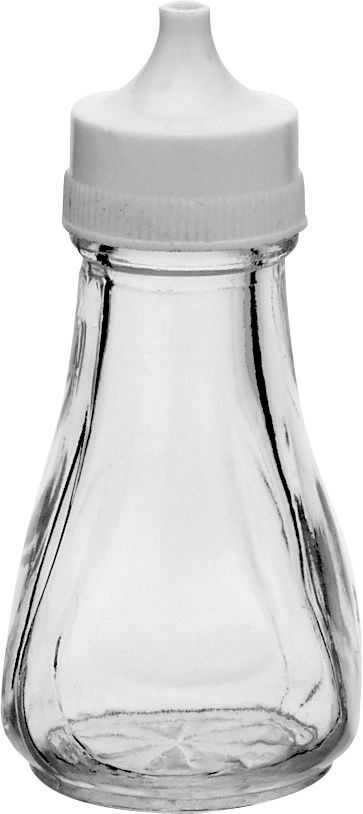 Salt Pot White Plastic Top - C6038S-000000-B12048 (Pack of 48)